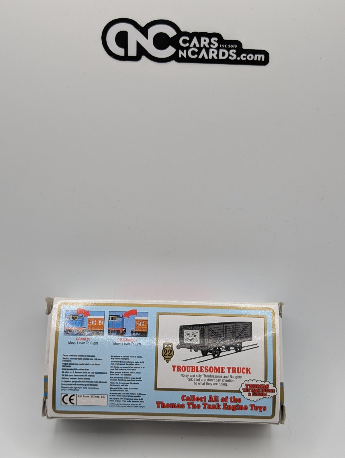 1993 ERTL Thomas & Friends Bandai Gold Rail Troublesome Truck