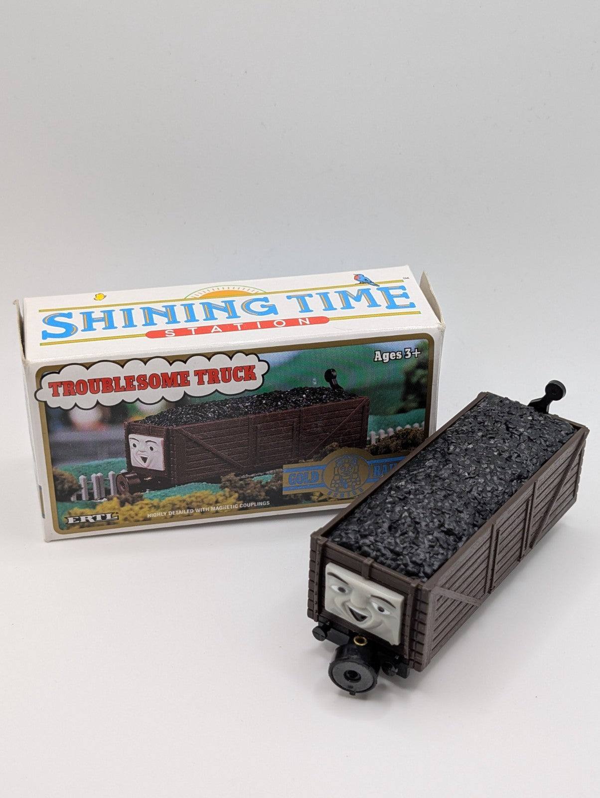 1993 ERTL Thomas & Friends Bandai Gold Rail Troublesome Truck