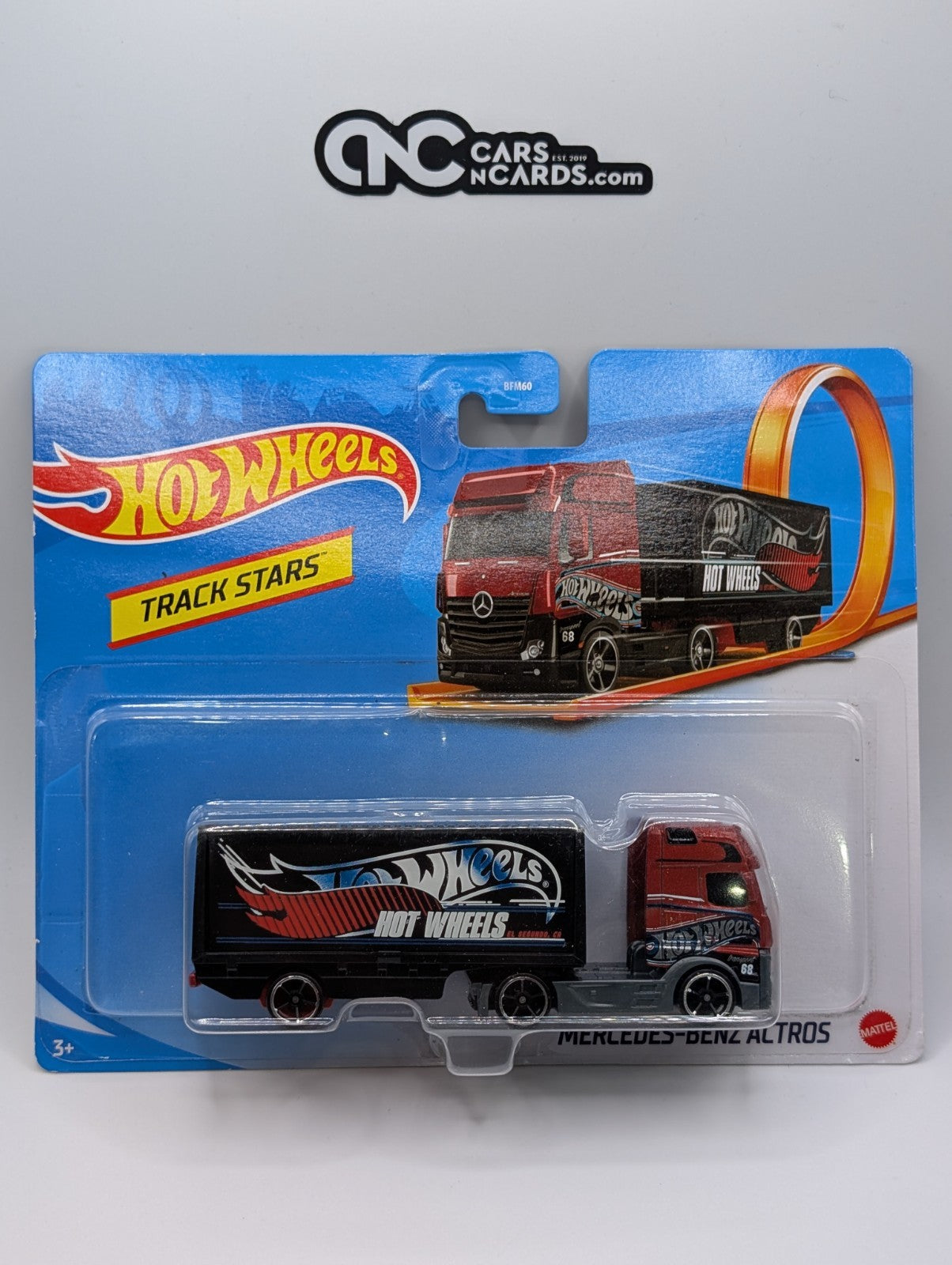 Hot Wheels Track Stars Mercedes-Benz Altros (Soft Corners)