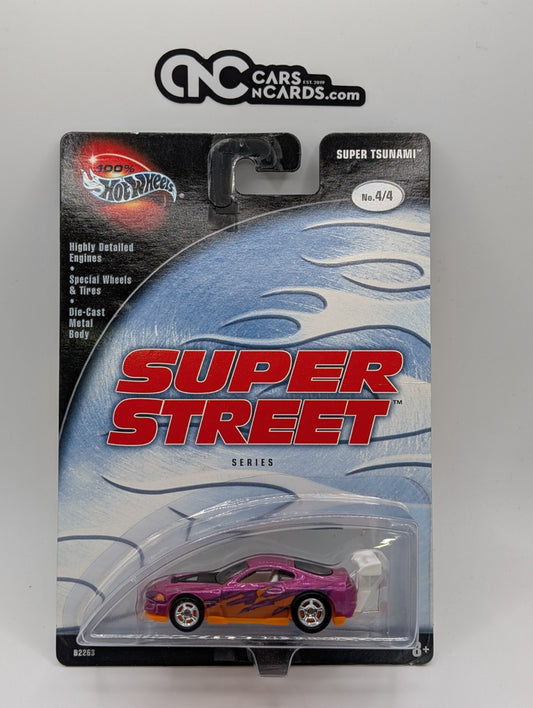 Hot Wheels 100% Super Street 4/4 Super Tsunami (Soft Corners)