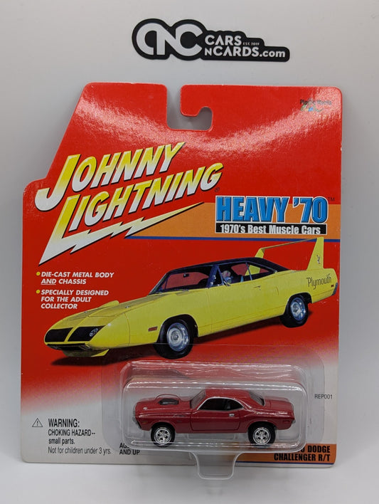 Johnny Lightning Heavy '70 Muscle Cars 1970 Dodge Challenger R/T (Soft Corners)