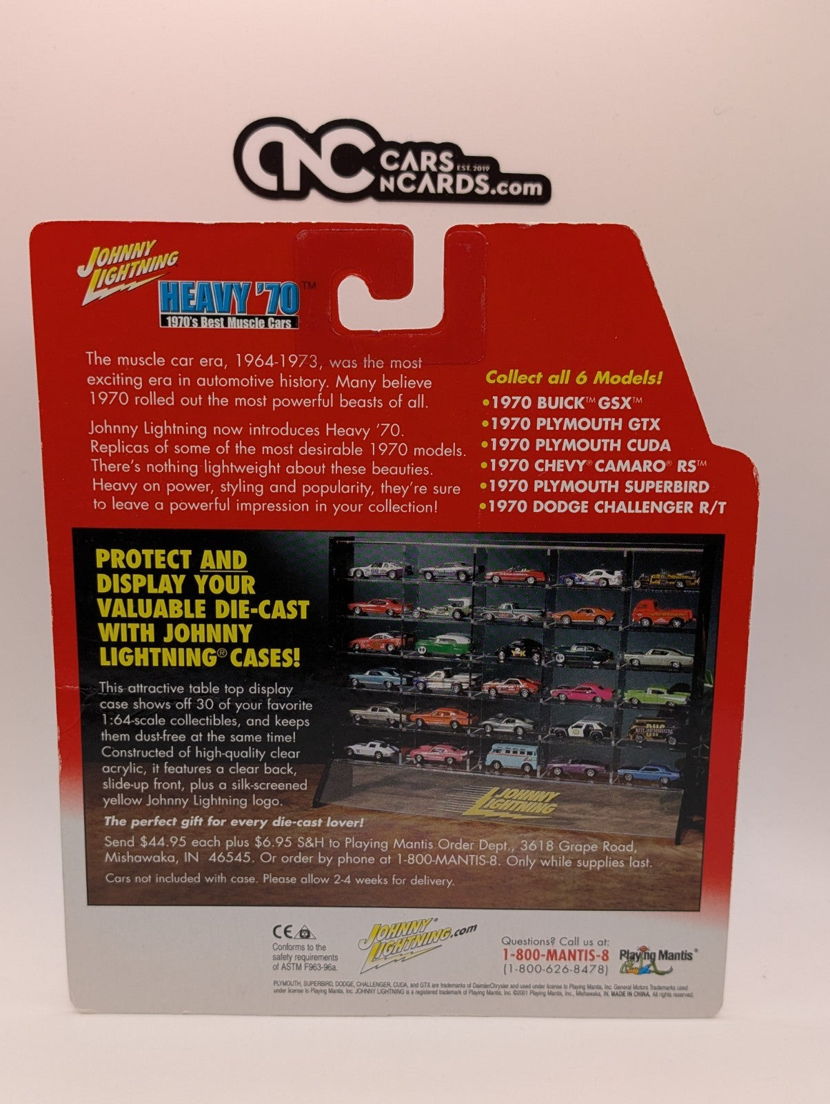 Johnny Lightning Heavy '70 Muscle Cars 1970 Dodge Challenger R/T (Soft Corners)