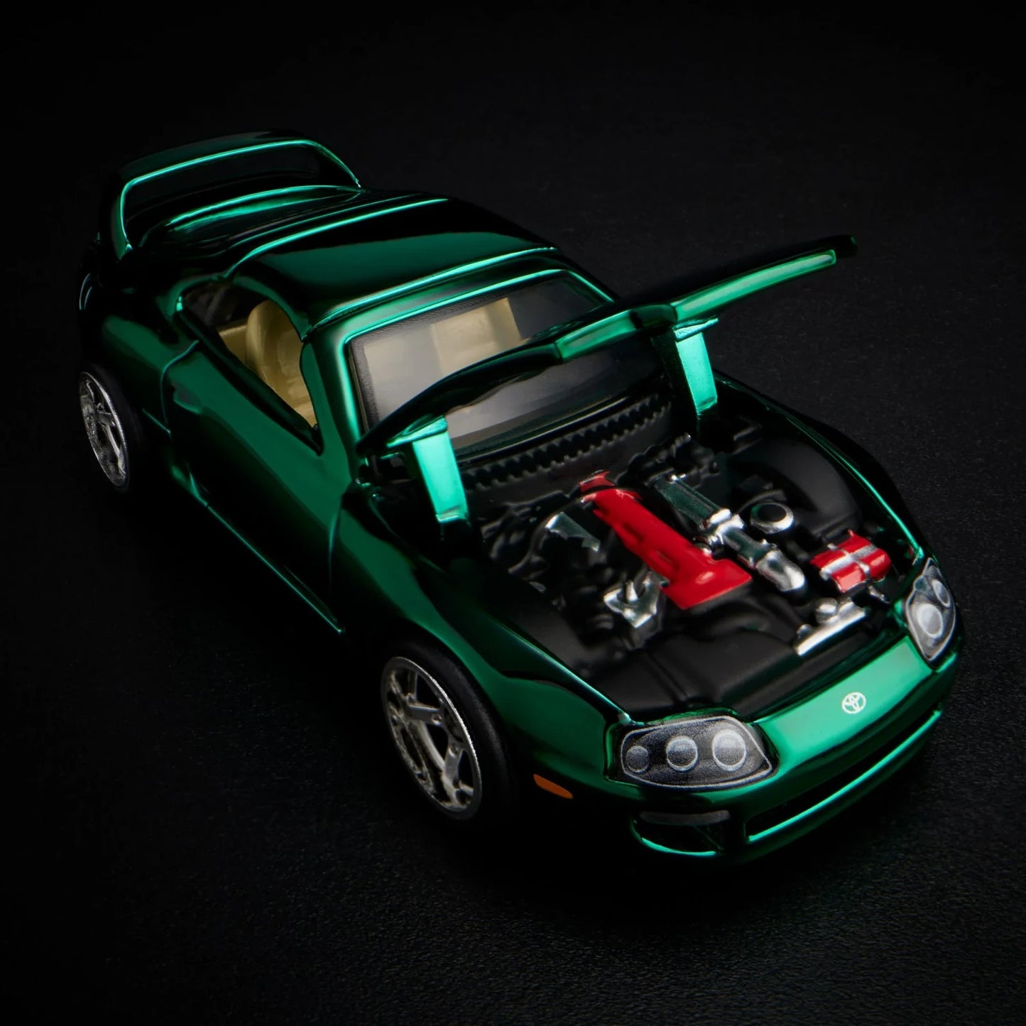 2025 Hot Wheels RLC Red Line Club 1997 Toyota Supra Green With Protector