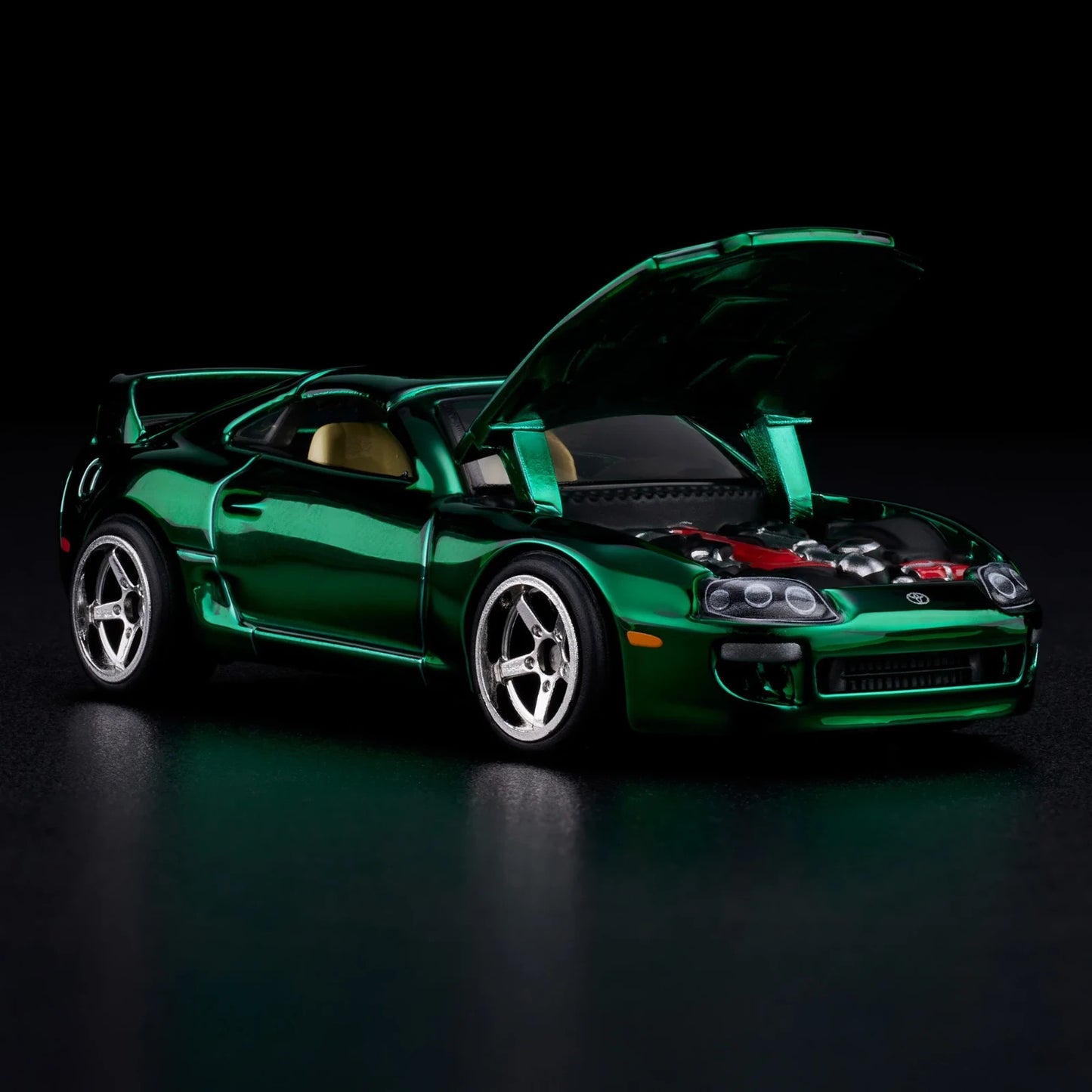 2025 Hot Wheels RLC Red Line Club 1997 Toyota Supra Green With Protector