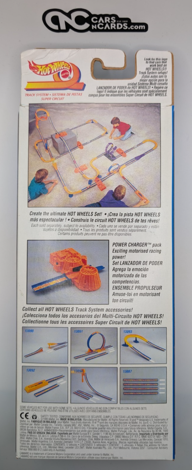 1996 Hot Wheels 5 Pack Camaro '93/'67/Convertible/Z-28/'80s (Damaged)