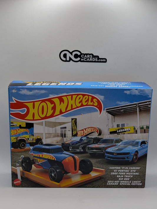 2023 Hot Wheels Multipack Legends Tour El Camino/GTO/Mustang/Camaro 6 Pack HLK50