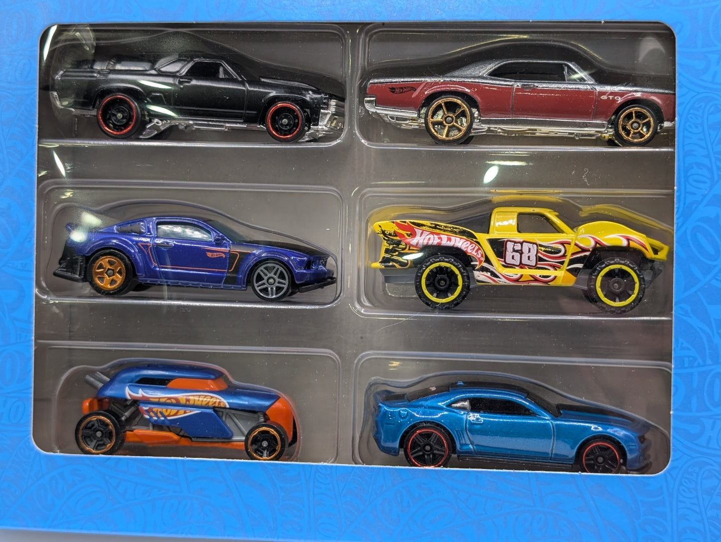 2023 Hot Wheels Multipack Legends Tour El Camino/GTO/Mustang/Camaro 6 Pack HLK50