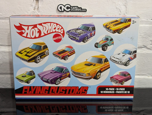 2021 Hot Wheels Multipack Flying Customs 10 Pack Target Exclusive HBL37
