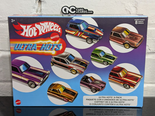 2022 Hot Wheels Multipack Ultra Hots Ford/Plymouth/Chevy/Buick 8 Pack HFW07