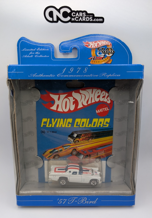 1998 Hot Wheels 30th Anniversary 1978 Replica '57 T-Bird (Damaged Box)