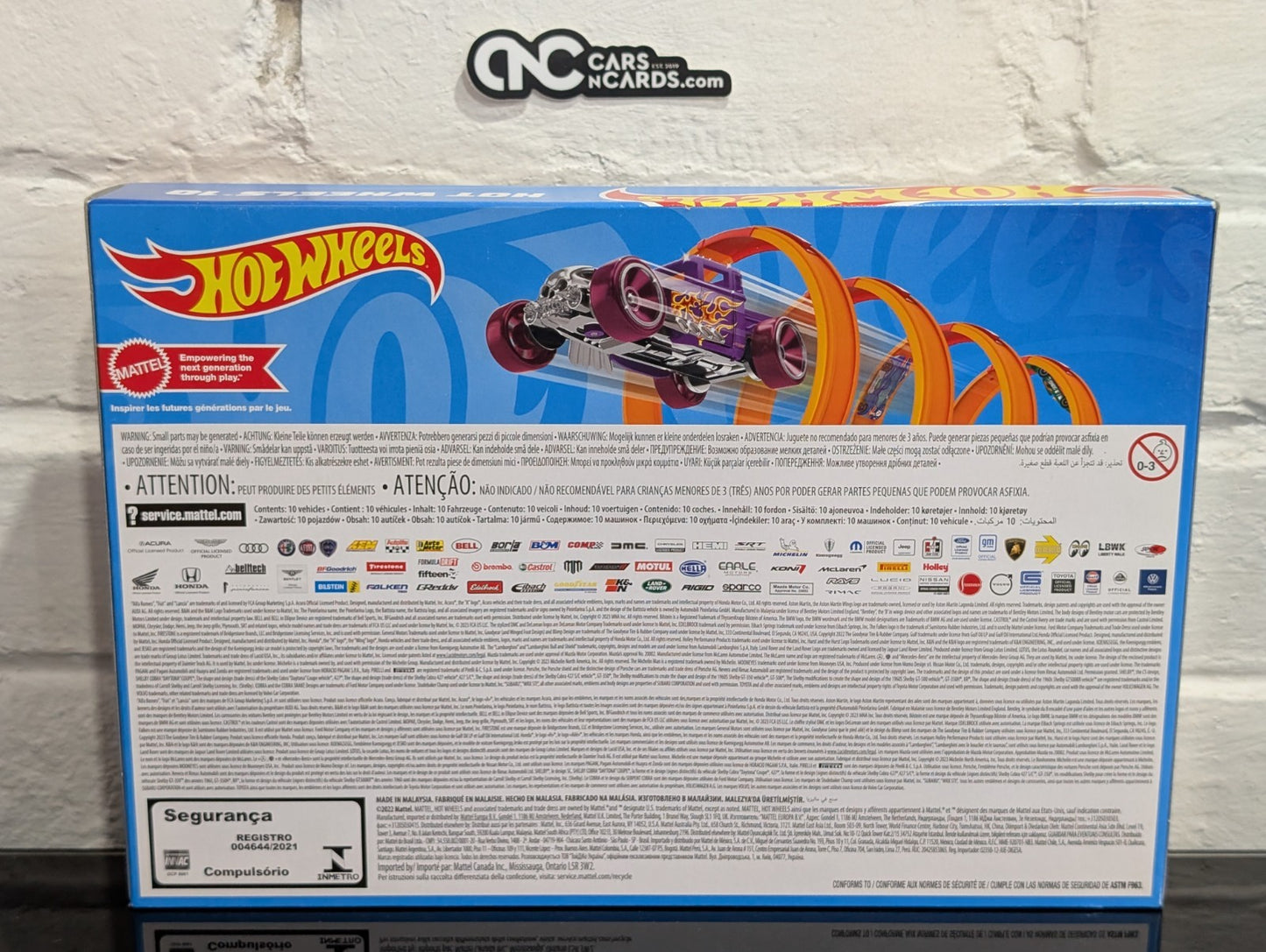 2023 Hot Wheels 10 Pack With Exclusive Nissan 300ZX Twin Turbo (Soft Corners)