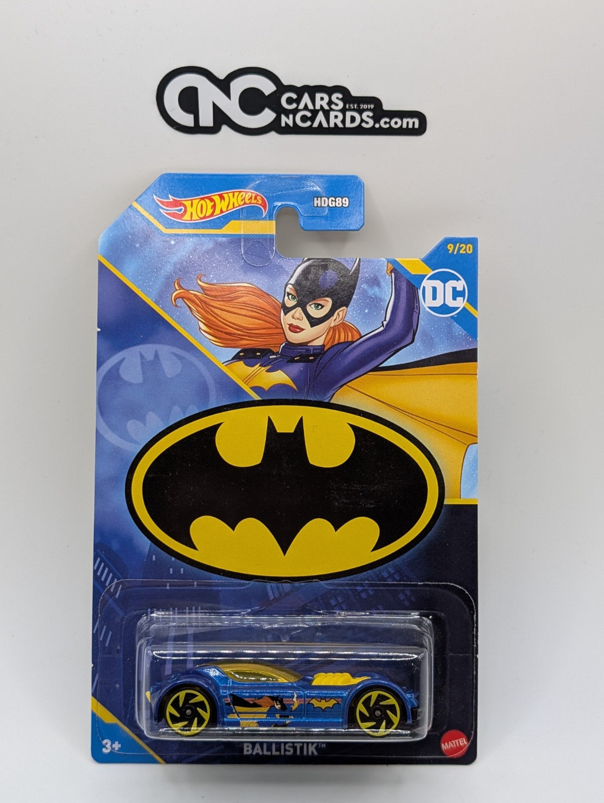 2023 Hot Wheels Batman Ballistik 9/20 (Soft Corners)