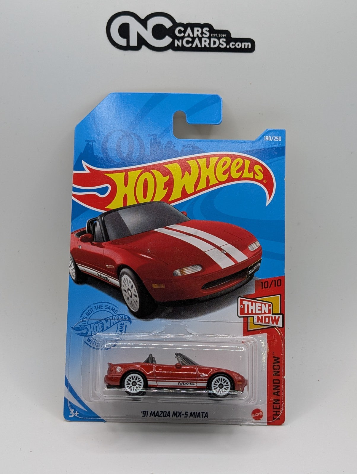 2021 Hot Wheels Treasure Hunt '91 Mazda MX-5 Miata 190/250 (Soft Corners)