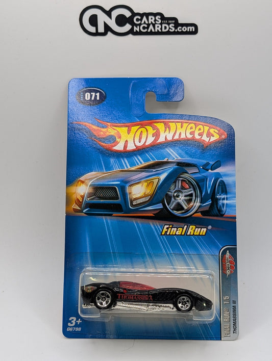 2005 Hot Wheels Final Run 1/5 Thomassima III (Soft Corners)