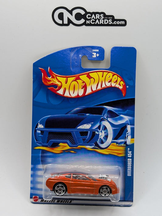 2002 Hot Wheel Overbored 454 Orange Collector #214 (Soft Corners)