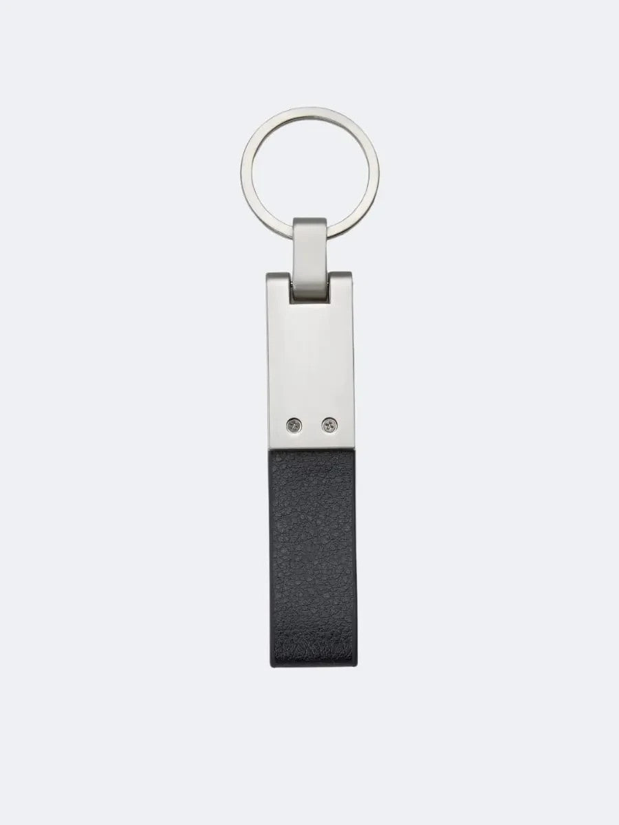 Williams Racing Logo Leather Strap Keyring