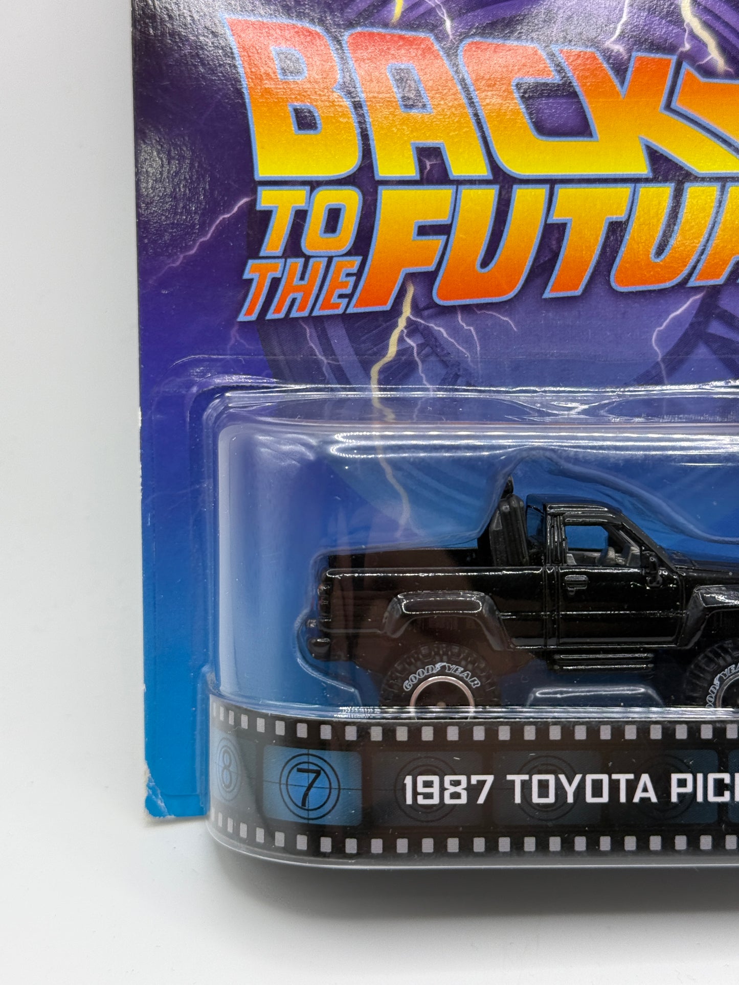 2013 Hot Wheels Retro Ent Back to the Future 1987 Toyota Pickup With Protector