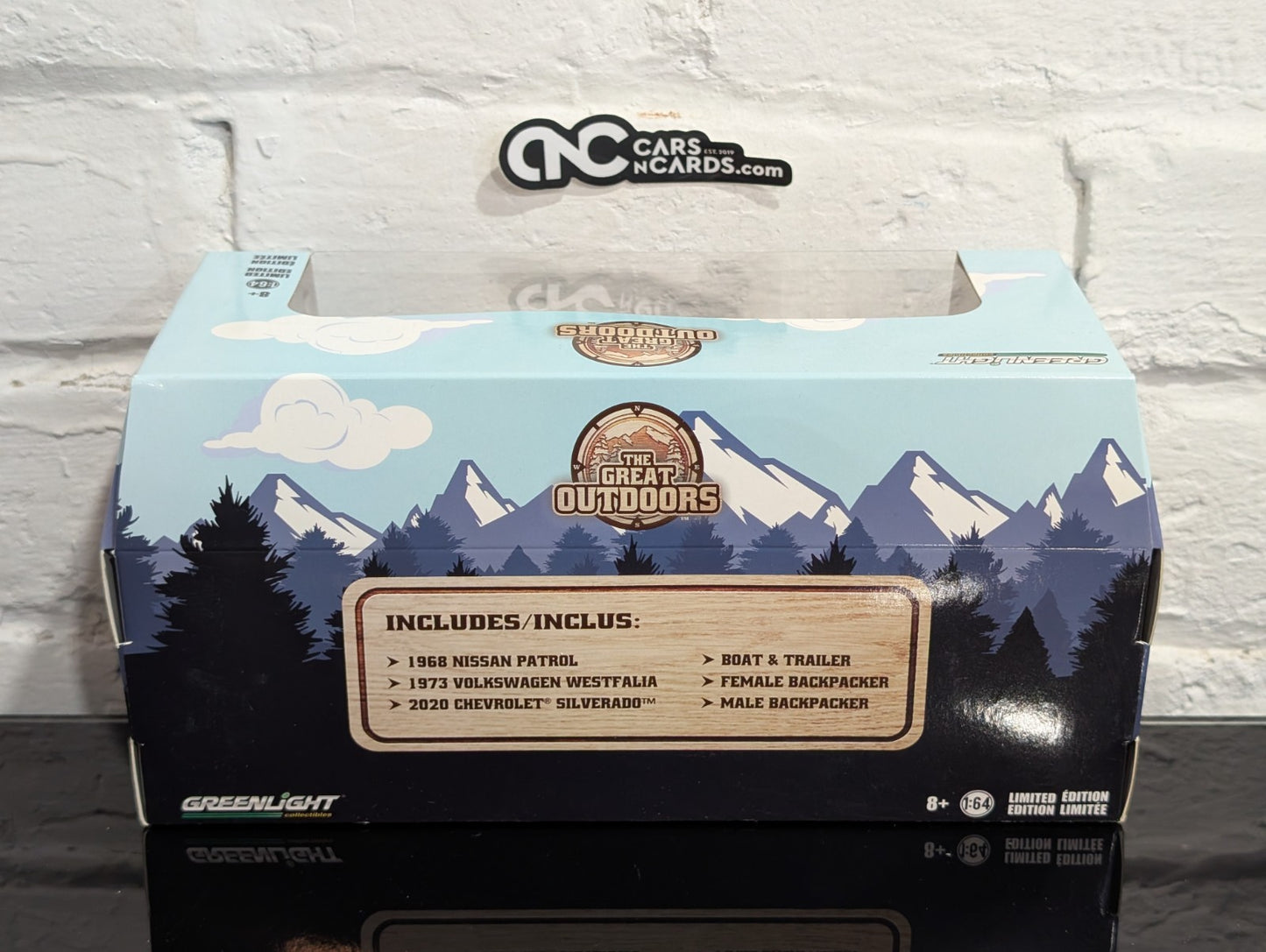 Greenlight Diorama The Great Outdoors Greenie CHASE (Soft Corners)