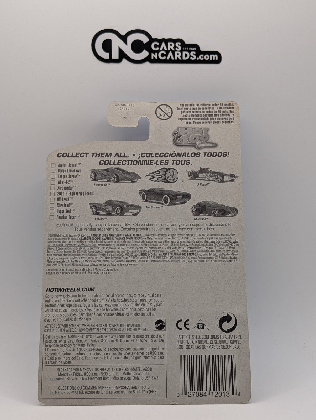 2004 Hot Wheels First Editions Mitsubishi Eclipse Gold Collector #90 (Creased)