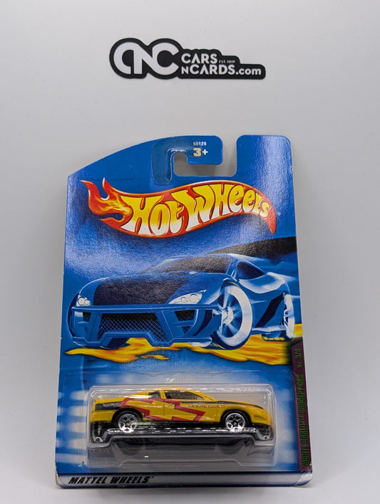 2001 Hot Wheels Monte Carlo Concept Car Yellow Collector #87