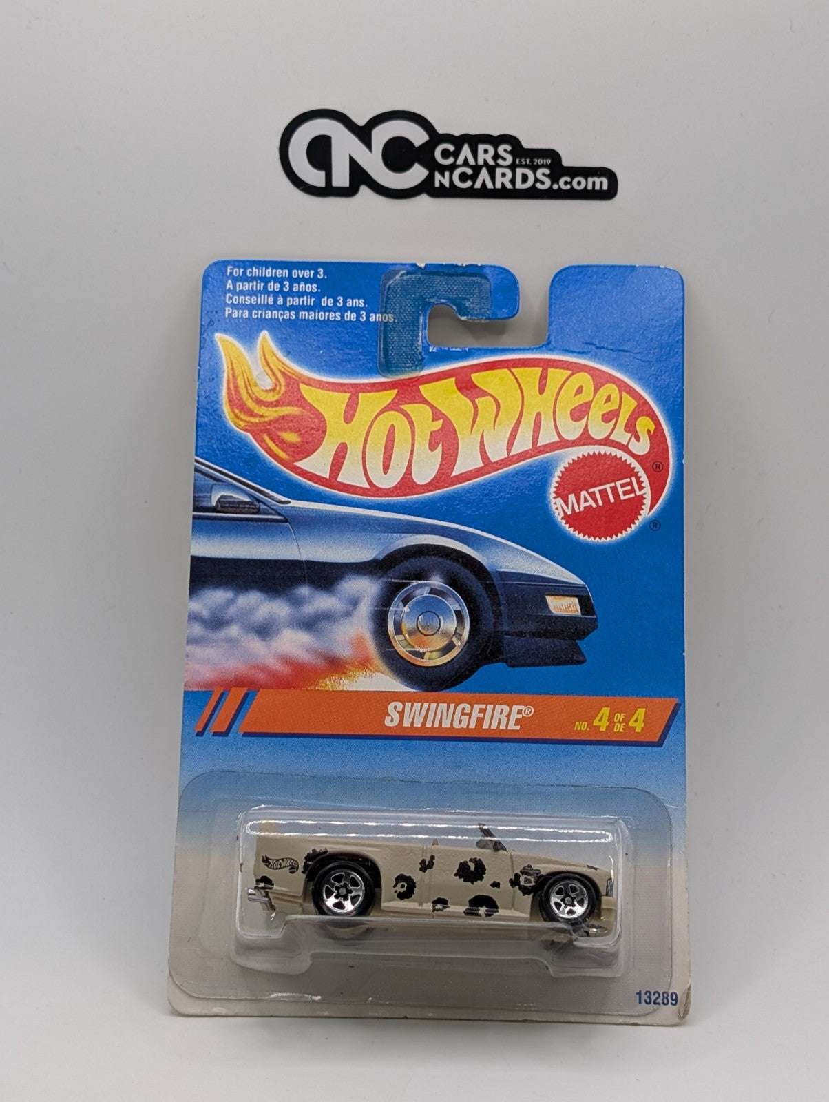 1995 Hot Wheels Swingfire Mini Truck 13289 (Card Damage)