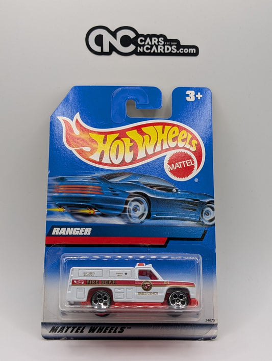 1999 Hot Wheels Rescue Ranger Fire Dept. Collector #1061 (Soft Corners)