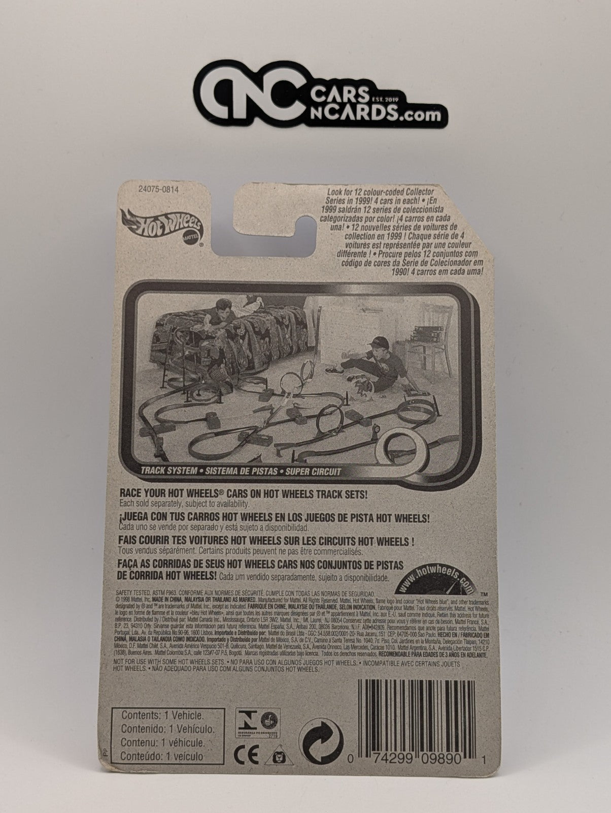1999 Hot Wheels Rescue Ranger Fire Dept. Collector #1061 (Soft Corners)