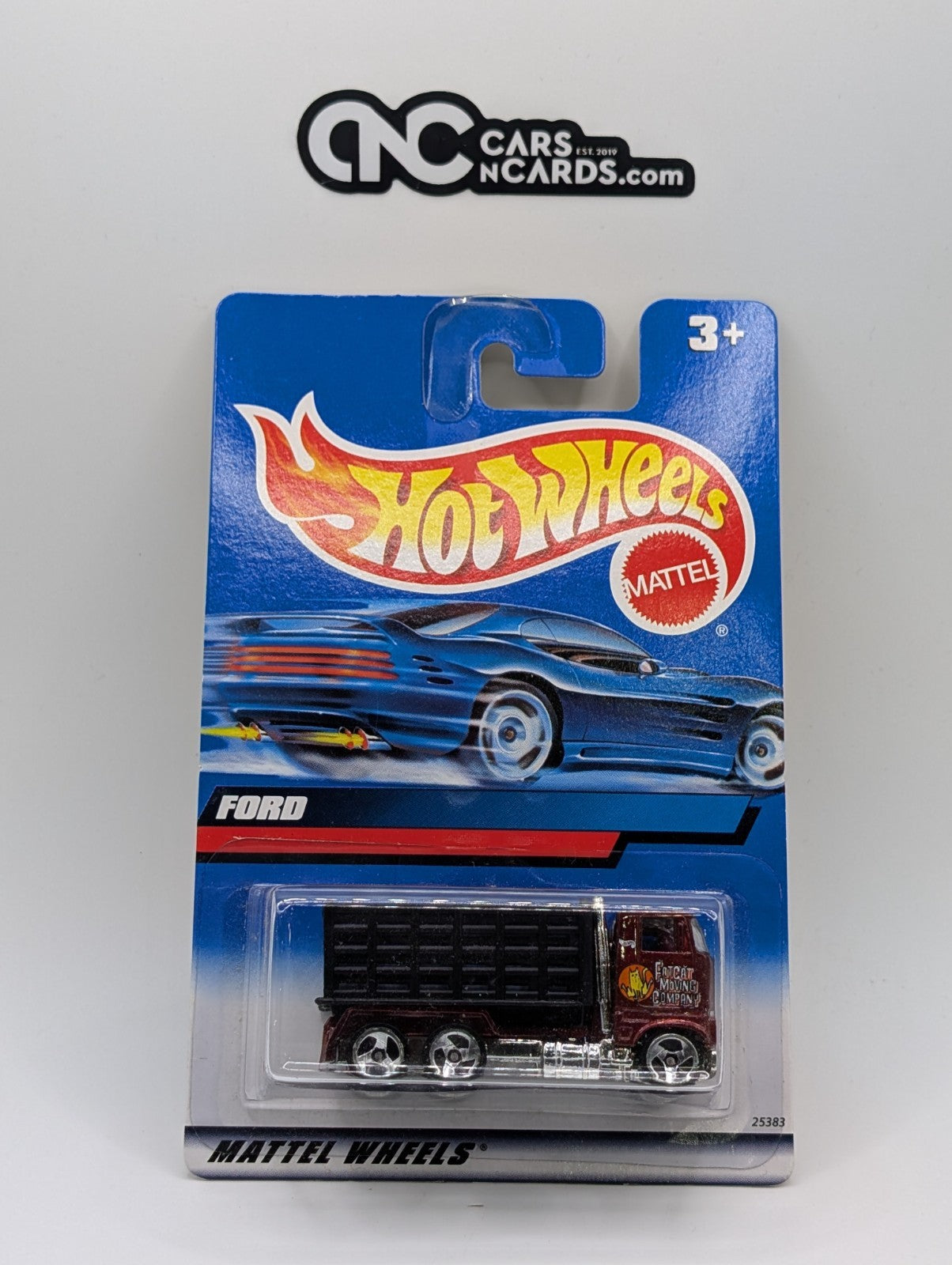 2000 Hot Wheels Ford Stake Bed Truck Red Collector #191