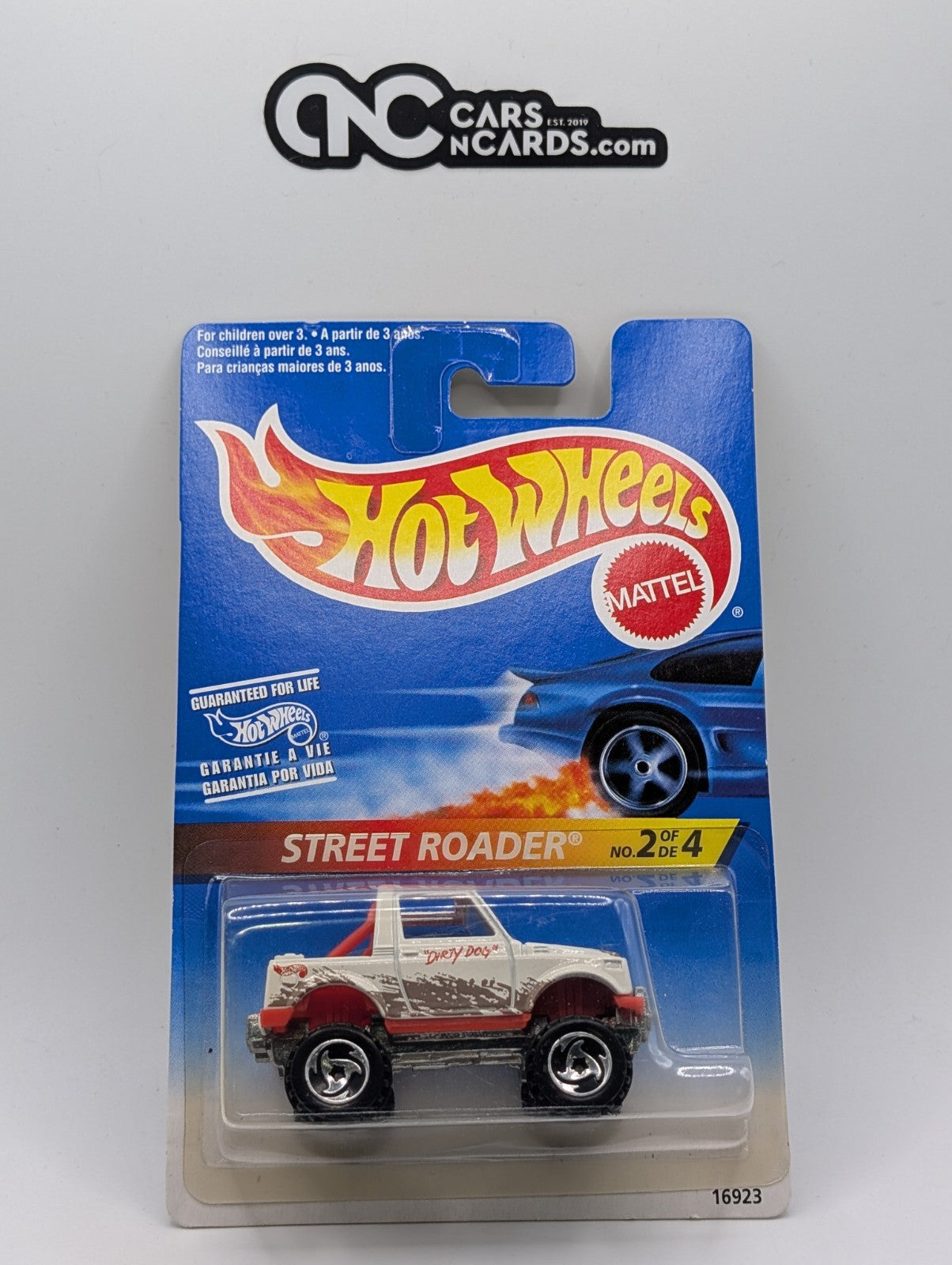 1997 Hot Wheels Street Roader White Suzuki Samurai Dirty Dog 16923