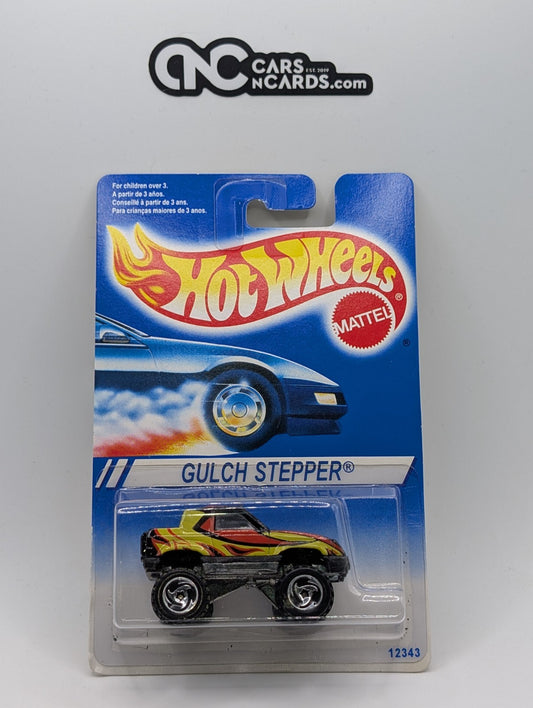 1995 Hot Wheels Gulch Stepper Black 12343