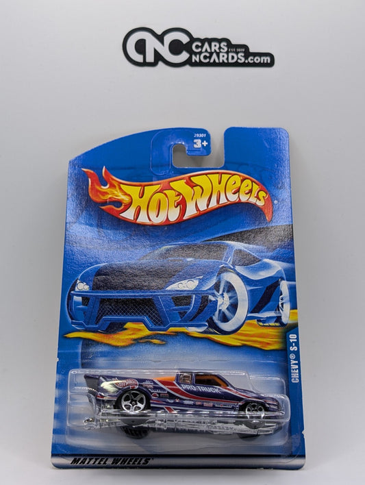 2000 Hot Wheels Pro Stock Chevy S10 Purple Collector #244