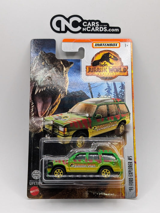 2022 Matchbox Jurassic World Dominion '93 Ford Explorer #5