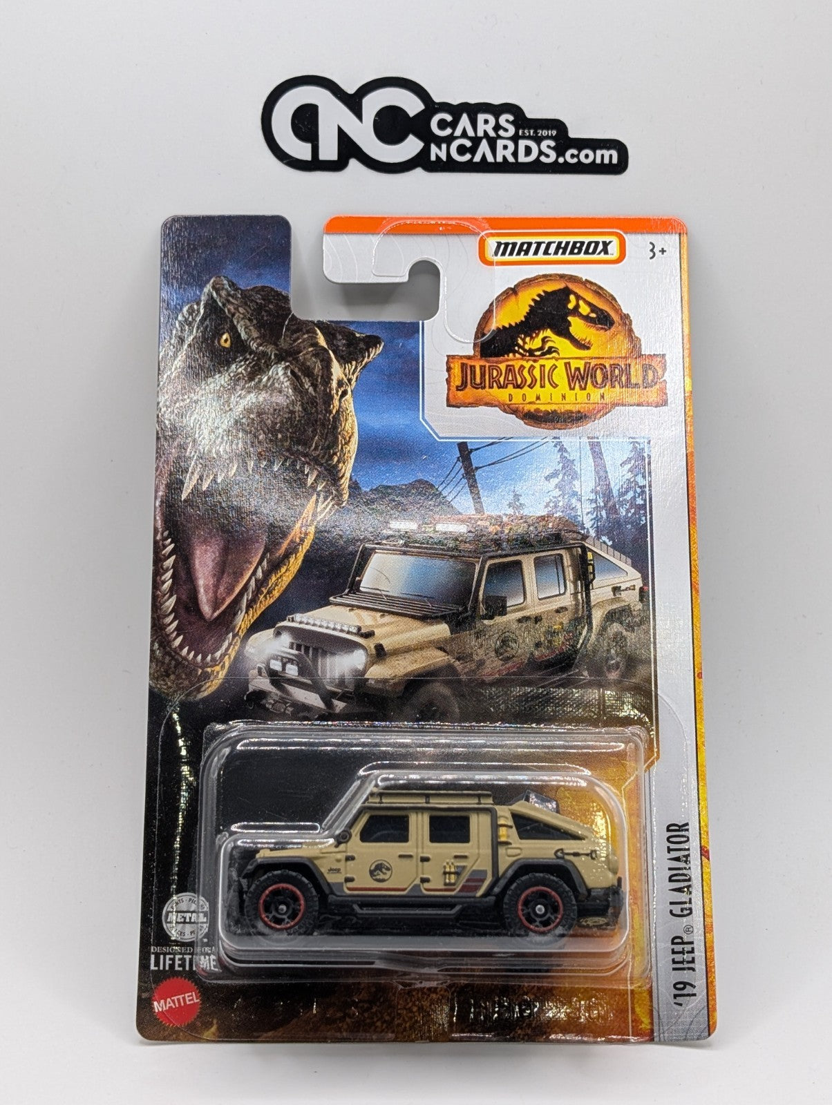 2022 Matchbox Jurassic World Dominion '19 Jeep Gladiator