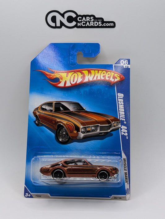 2009 Hot Wheels Muscle Mania 6/10 Olds 442 Brown 82/166