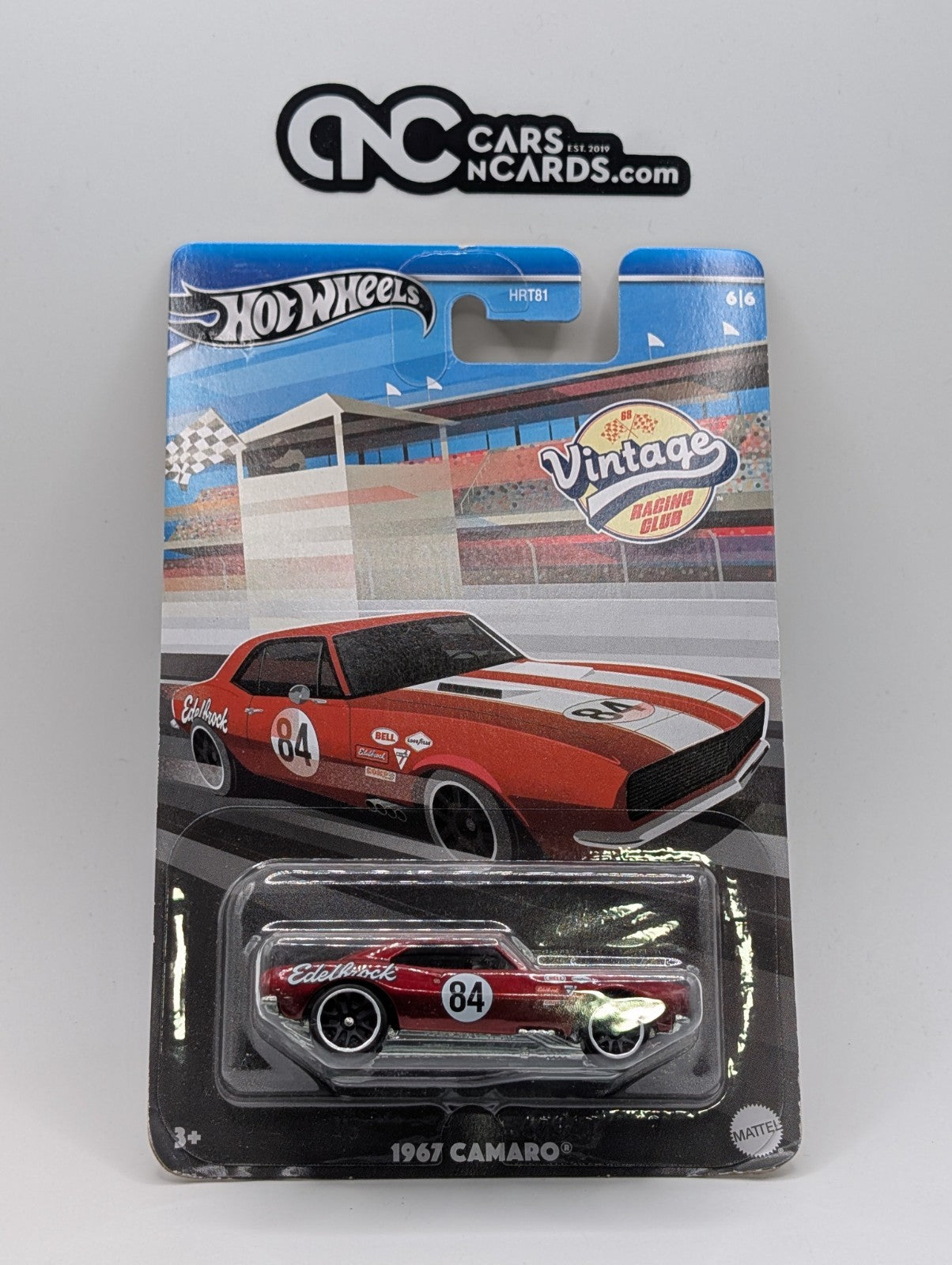 2024 Hot Wheels Mix 1 Vintage Racing Club 6/6 1967 Camaro Chase