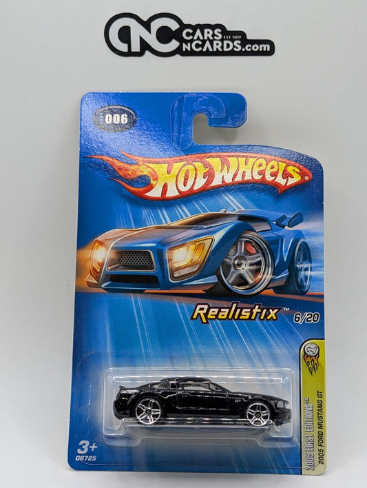 2005 Hot Wheels First Editions Realistix 6/20 Ford Mustang GT Collector #6