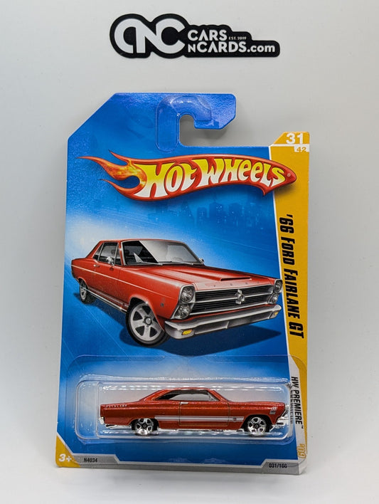 2009 Hot Wheels HW Premiere 31/42 '66 Ford Fairlane GT Orange 31/166