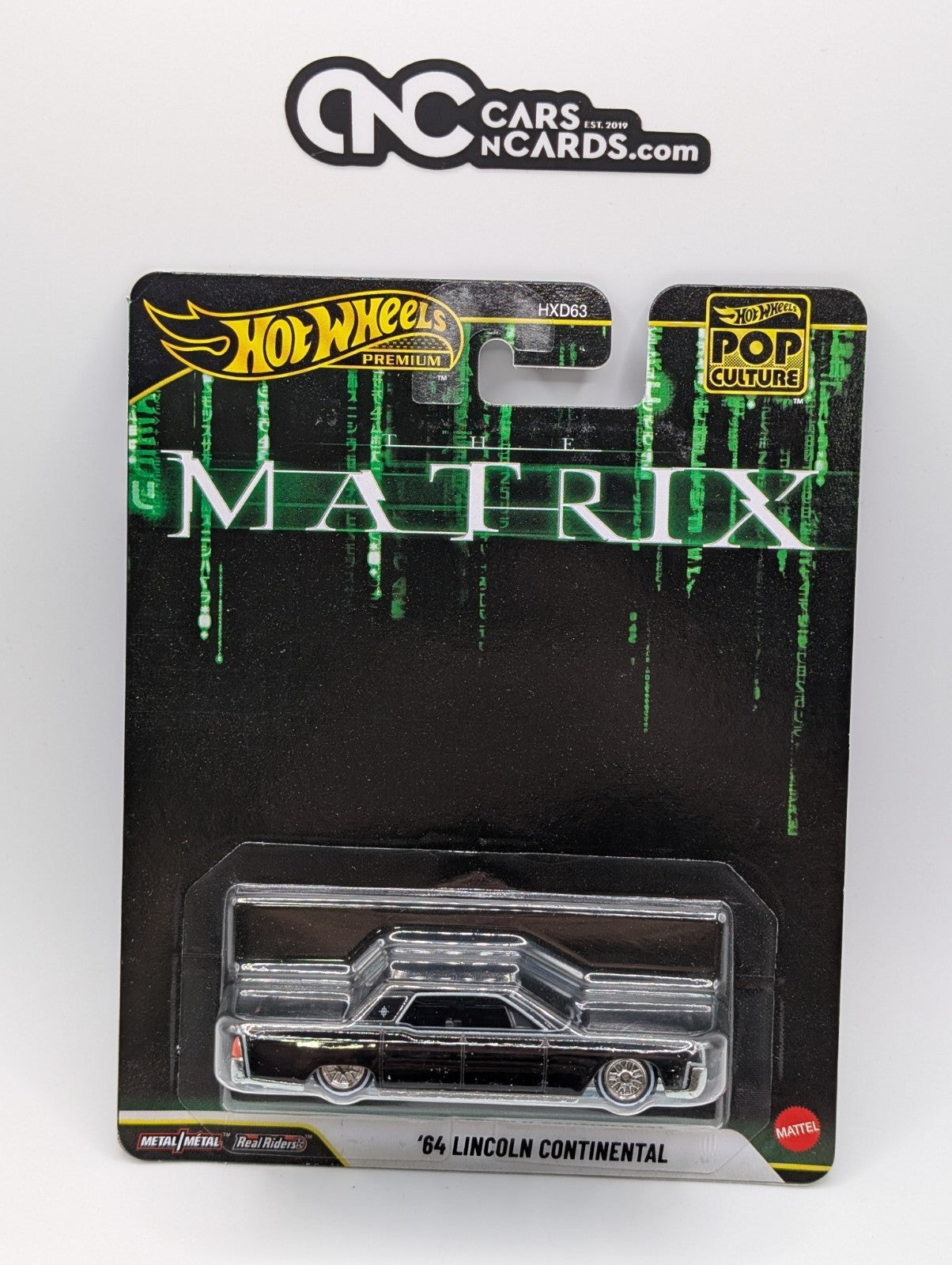 2026 Hot Wheels Premium Pop Culture The Matrix '64 Lincoln Continental JHW89