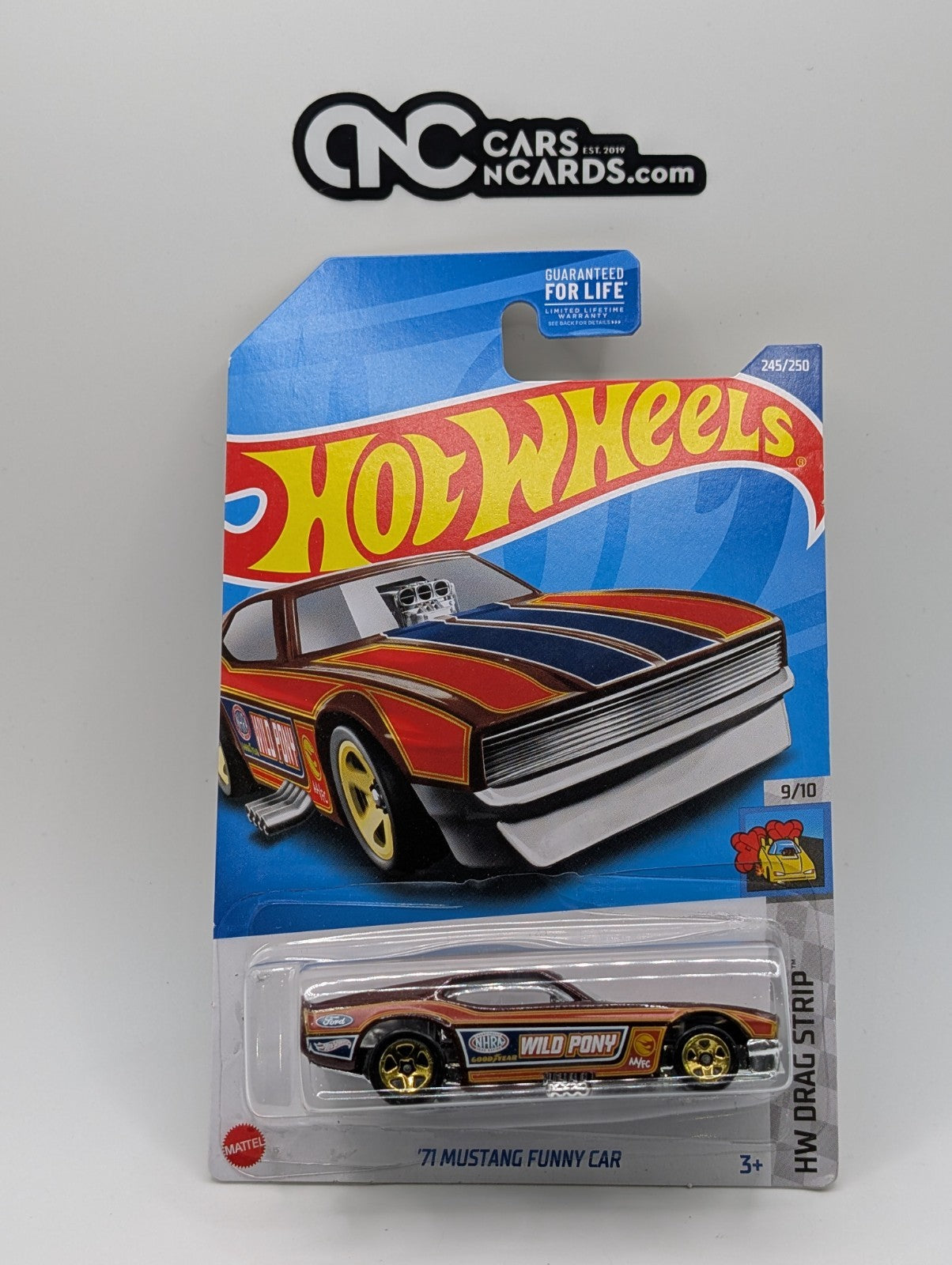2022 Hot Wheels '71 Mustang Funny Car Treasure Hunt 245/250 TH