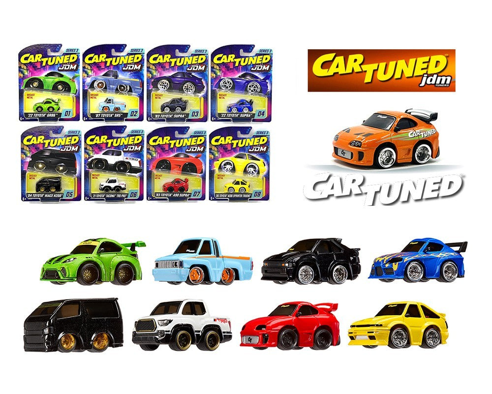 CarTuned 1:64 JDM Tuners Series 3 Assortment Factory Sealed Case