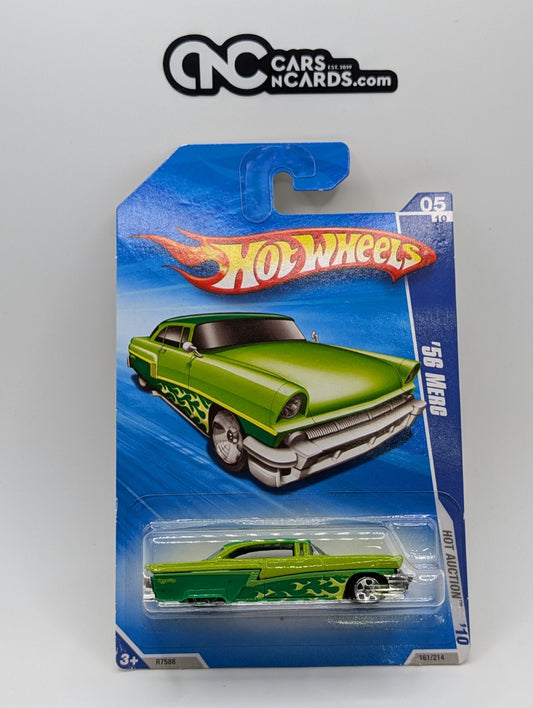 2010 Hot Wheels Hot Auctions 5/10 '56 Merc Green 161/214