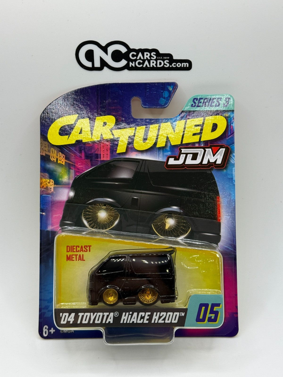 CarTuned 1:64 JDM Tuners Series 3 #05 '04 Toyota HiACE H200