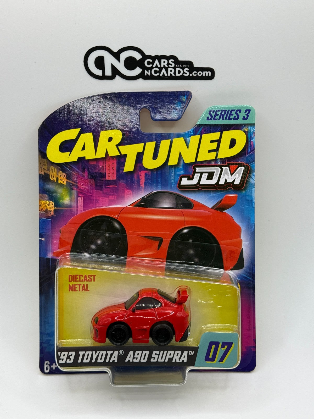 CarTuned 1:64 JDM Tuners Series 3 #07 '93 Toyota A90 Supra