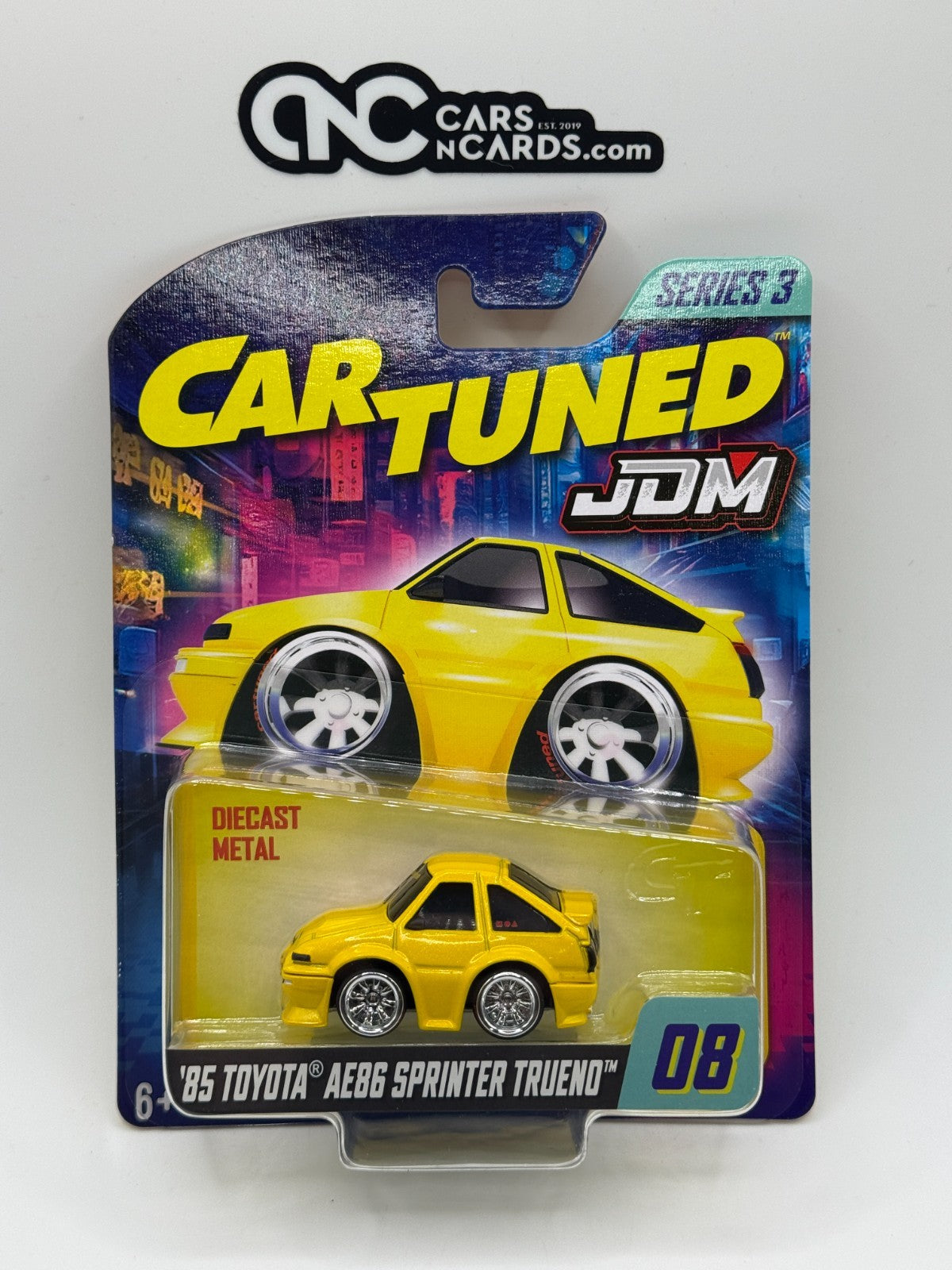 CarTuned 1:64 JDM Tuners Series 3 #08 '85 Toyota AE86 Sprinter Trueno