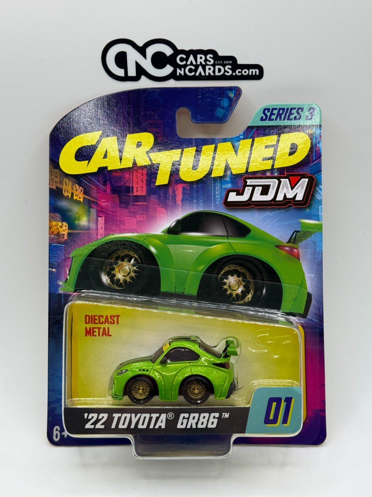 CarTuned 1:64 JDM Tuners Series 3 #01 '22 Toyota GR86