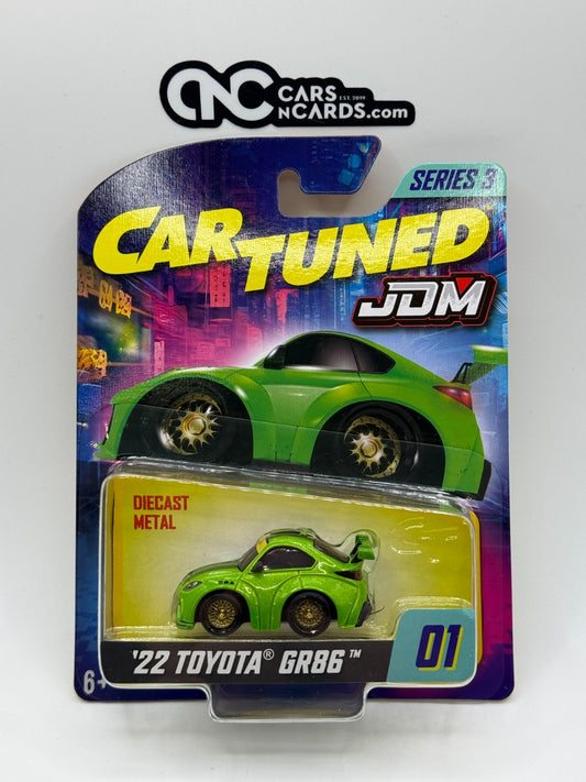 CarTuned 1:64 JDM Tuners Series 3 #01 '22 Toyota GR86