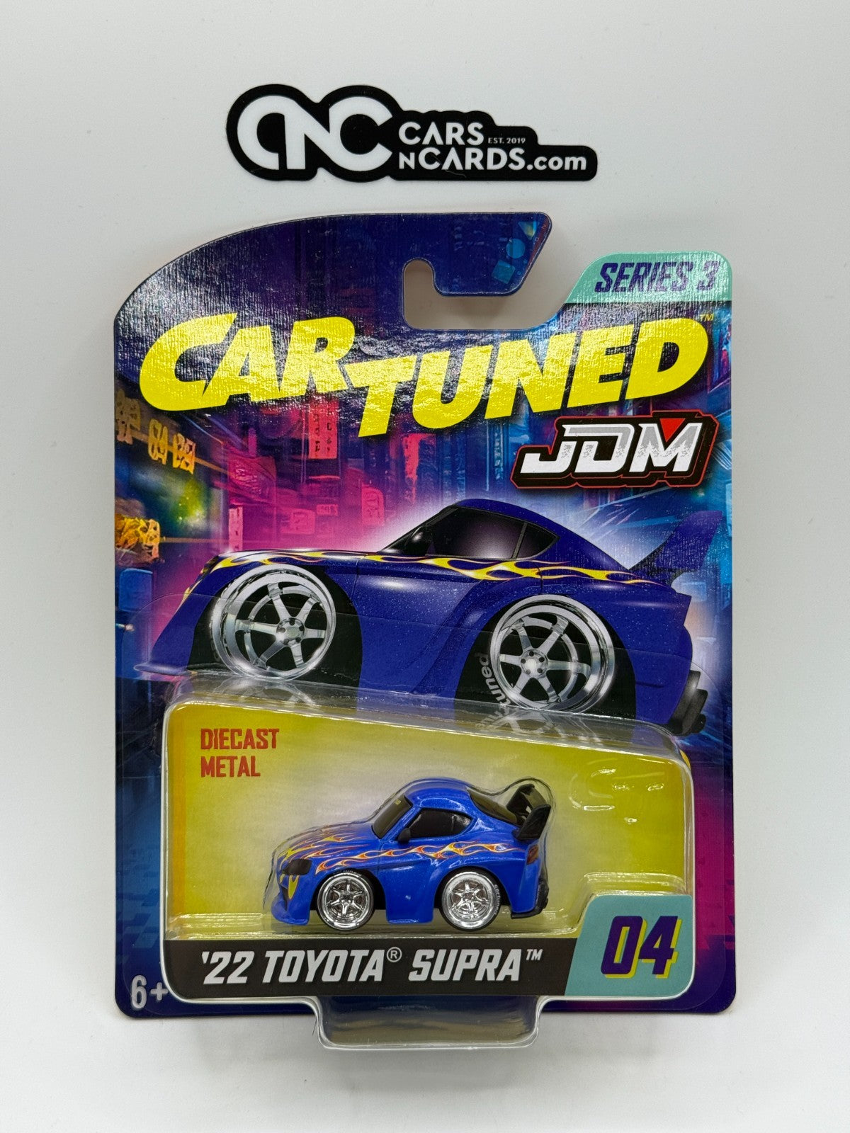 CarTuned 1:64 JDM Tuners Series 3 #04 '22 Toyota Supra