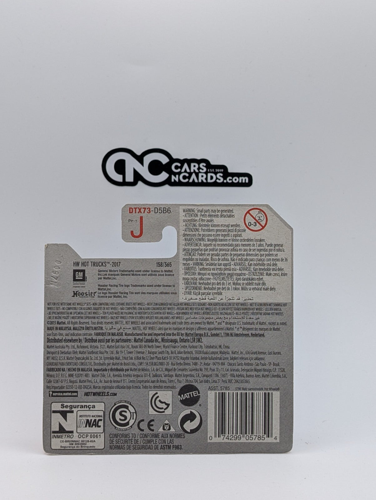 2017 Hot Wheels HW Hot Trucks 5/10 '67 Chevy C10 Purple 158/365 Short Card