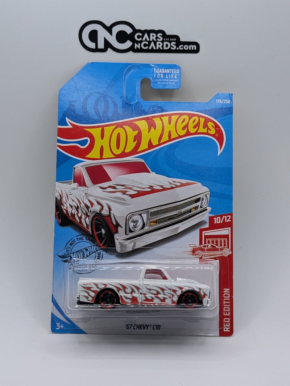 2019 Hot Wheels Red Edition 10/12 '67 Chevy C10 176/250 (Soft Corners)