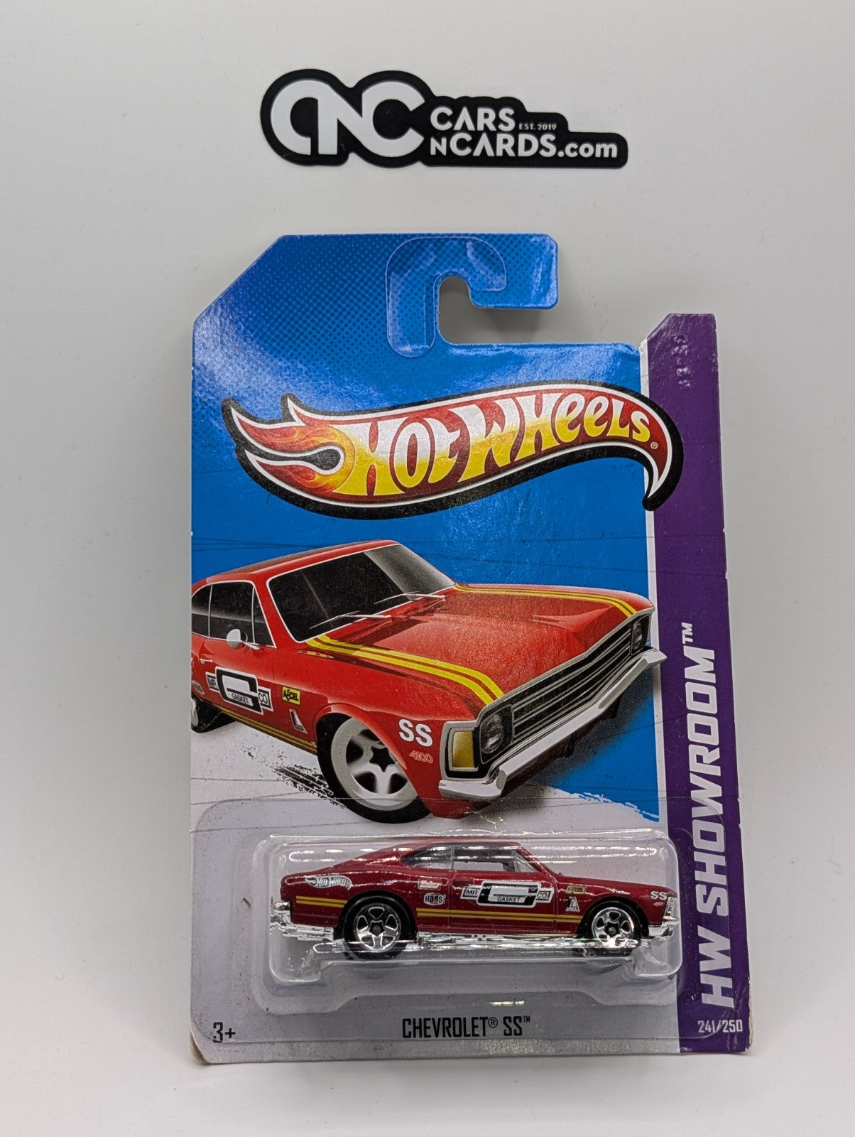 2013 Hot Wheels HW Showroom Chevrolet SS Red 241/250 (Soft Corners)